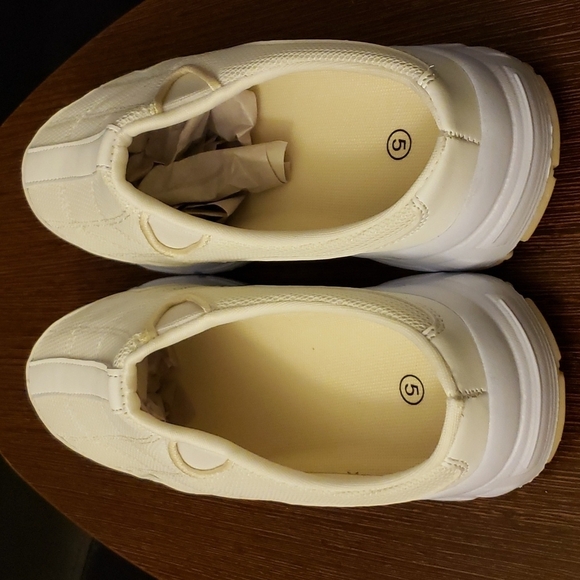 starmerx Women Slip on Mule Sneakers Breathable Backless Walking Shoes Size 5 - Picture 3 of 9